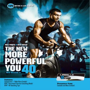 Les Mills RPM 40 Master Class+Music CD+Notes RPM40