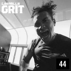 Hot sale LesMills GRIT ATHLETIC 44 Video Class+Music+Notes