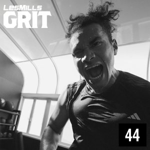 Hot Sale LesMills GRIT CARDIO 44 Video Class+Music+Notes