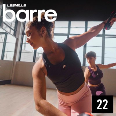 Hot Sale LesMills BARRE 22  Video Class+Music+Notes