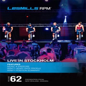 Les Mills RPM 62 Master Class+Music CD+Instructor Notes RPM62