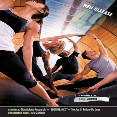 Les Mills BODY BALANCE 49 DVD, CD, Notes BODYBALANCE 49