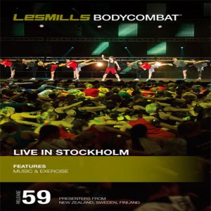 Les Mills BODYCOMBAT 59 DVD, CD, Notes BODYCOMBAT 59