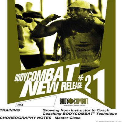 Les Mills BODYCOMBAT 21 DVD, CD, Notes BODYCOMBAT 21