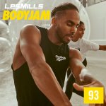 Les Mills BODYJAM 93 DVD, CD, Notes body jam 93