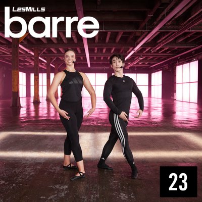 Hot Sale LesMills BARRE 23  Video Class+Music+Notes