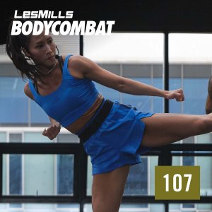 Hot Sale BODYCOMBAT 107 Video Class+Music+Notes