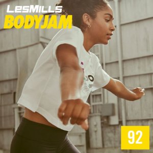 Les Mills BODYJAM 92 DVD, CD, Notes body jam 92