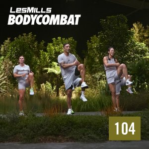 Hot Sale BODYCOMBAT 104 Video Class+Music+Notes