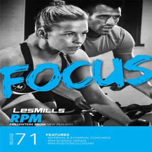 Les Mills RPM 71 Master Class+Music CD+Instructor Notes RPM71