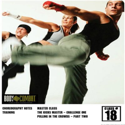 Les Mills BODYCOMBAT 18 DVD, CD, Notes BODYCOMBAT 18