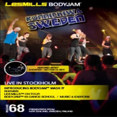 Les Mills BODYJAM 68 DVD, CD, Notes body jam 68