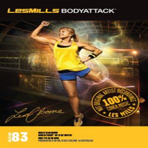 Les Mills BODYATTACK 83 Master Class Music CD+Notes