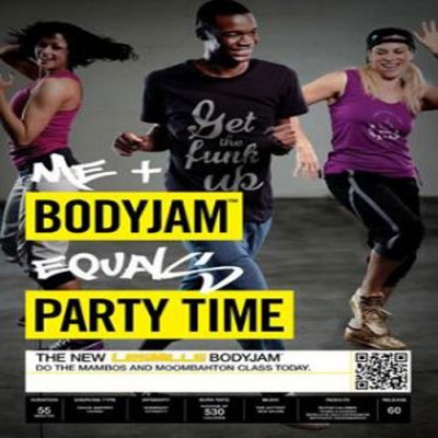 Les Mills BODYJAM 60 DVD, CD, Notes body jam 60