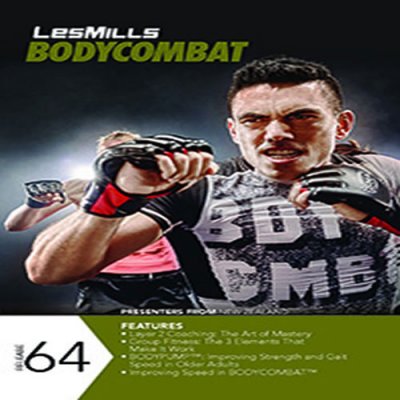 Les Mills BODYCOMBAT 64 DVD, CD, Notes BODYCOMBAT 64