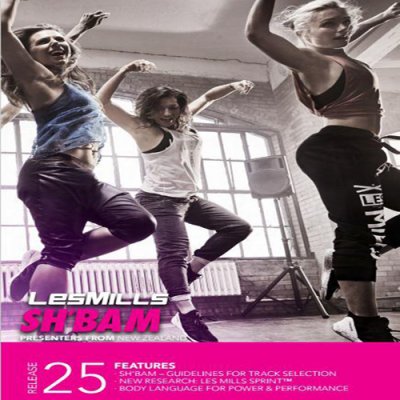 Les Mills SHBAM 25 Master Class+Music CD+Notes