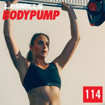 Les Mills BODY PUMP 114 DVD, CD, Notes BODYPUMP 114