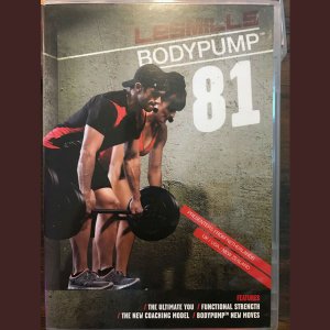 Les Mills BODY PUMP 81 DVD, CD, Notes BODYPUMP 81