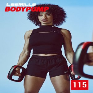 Les Mills BODY PUMP 115 DVD, CD, Notes BODYPUMP 115