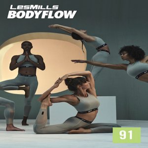 Les Mills BODY BALANCE 91 DVD, CD, Notes BODYFLOW 91