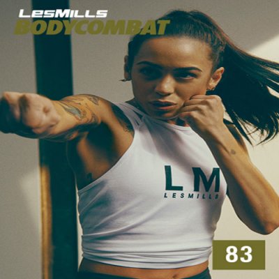 Les Mills BODYCOMBAT 83 DVD, CD, Notes BODYCOMBAT 83