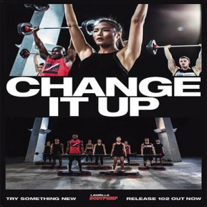 Les Mills BODY PUMP 102 DVD, CD, Notes BODYPUMP 102