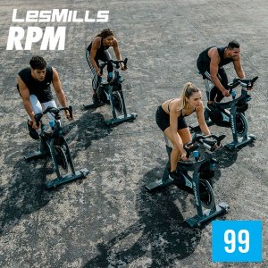 Hot Sale LesMills RPM 99 Video Class+Music+Notes