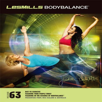 Les Mills BODY BALANCE 63 DVD, CD, Notes BODYBALANCE 63