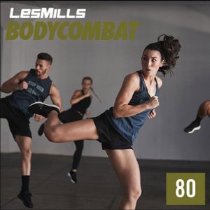 Les Mills BODYCOMBAT 80 DVD, CD, Notes BODYCOMBAT 80