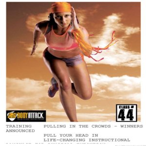 Les Mills BODYATTACK 44 Master Class Music CD+Notes