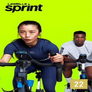 Les Mills Sprint 22 Master Class+Music CD+Notes Sprint22