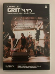 Les Mills GRIT PLYO 03 Master Class+Music CD+Notes