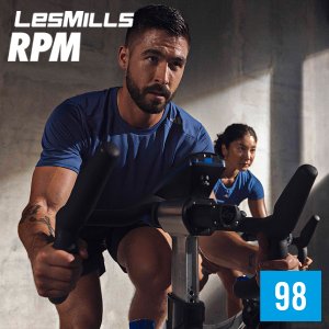 Hot Sale LesMills RPM 98 Video Class+Music+Notes