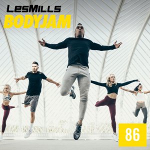 Les Mills BODYJAM 86 DVD, CD, Notes body jam 86