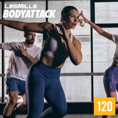 Hot Sale LesMills BODYATTACK 120 complete Video+Music+Notes