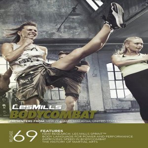 Les Mills BODYCOMBAT 69 DVD, CD, Notes BODYCOMBAT 69