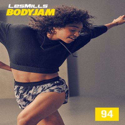 Les Mills BODYJAM 94 DVD, CD, Notes body jam 94