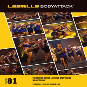 Les Mills BODYATTACK 81 Master Class Music CD+Notes