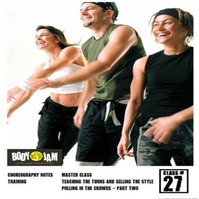 Les Mills BODYJAM 27 DVD, CD, Notes body jam 27