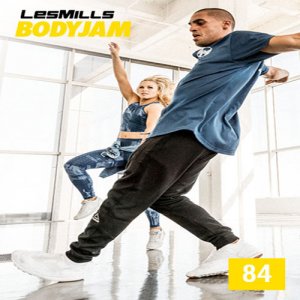 Les Mills BODYJAM 84 DVD, CD, Notes body jam 84