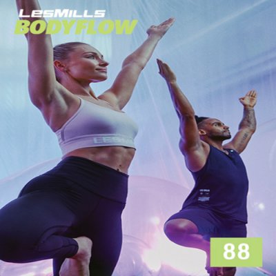 Les Mills BODY BALANCE 88 DVD, CD, Notes BODYFLOW 88