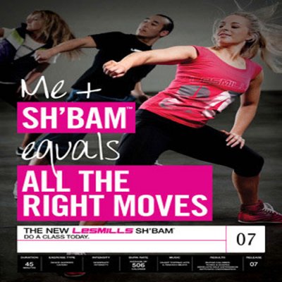 Les Mills SHBAM 07 Master Class+Music CD+Notes