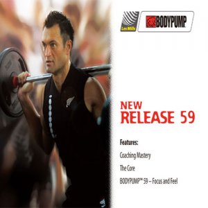 Les Mills BODY PUMP 59 DVD, CD, Notes BODYPUMP 59