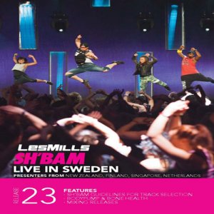 Les Mills SHBAM 23 Master Class+Music CD+Notes