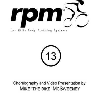 Les Mills RPM 13 Master Class+Music CD+Notes RPM13