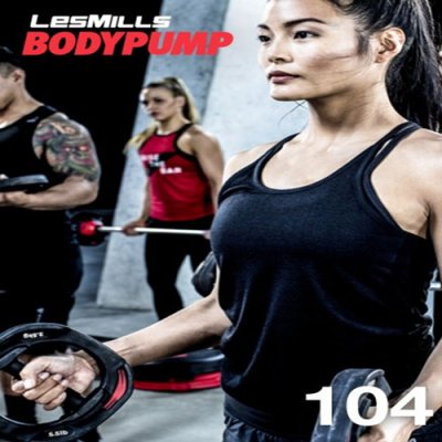 Les Mills BODY PUMP 104 DVD, CD, Notes BODYPUMP 104