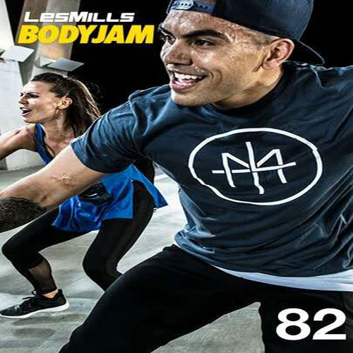 Les Mills BODYJAM 82 DVD, CD, Notes body jam 82