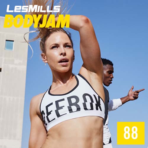 Les Mills BODYJAM 88 DVD, CD, Notes body jam 88