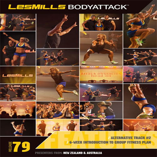 Les Mills BODYATTACK 79 Master Class Music CD+Notes