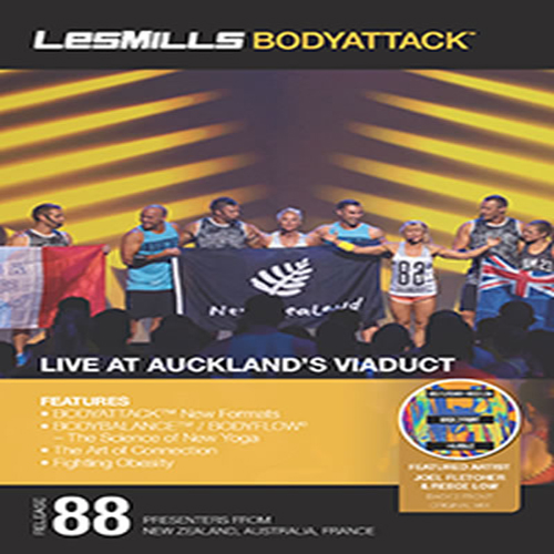 Les Mills BODYATTACK 88 Master Class Music CD+Notes